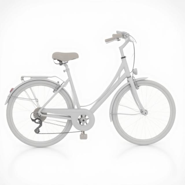 Bicicletta Urban Moderna Bianca